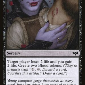 Innistrad: Crimson Vow - 136 - Vampire's Kiss - Common - B - Non-foil