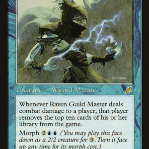 Scourge - 47 - Raven Guild Master - Rare - U - Non-foil (Front)