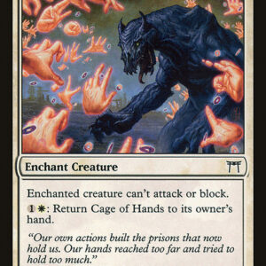 Champions of Kamigawa - 3 - Cage of Hands - Common - W - Non-foil