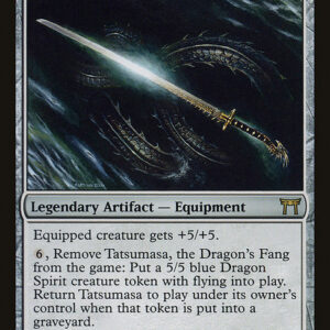 Champions of Kamigawa - 270 - Tatsumasa, the Dragon's Fang - Rare - C - Non-foil