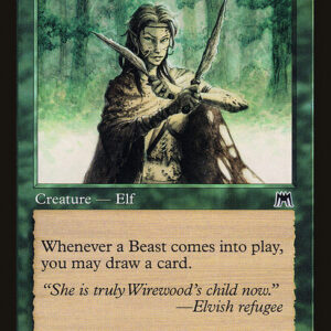 Onslaught - 304 - Wirewood Savage - Common - G - Non-foil (Front)