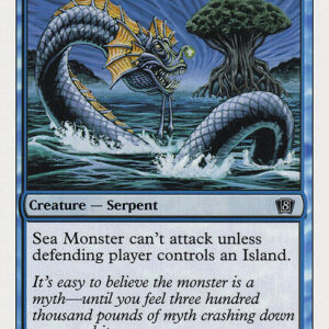 Eighth Edition - 99 - Sea Monster - Common - U - Non-foil (Front)