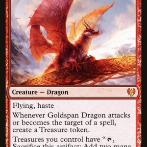 Kaldheim - 139 - Goldspan Dragon - Mythic - R - Foil
