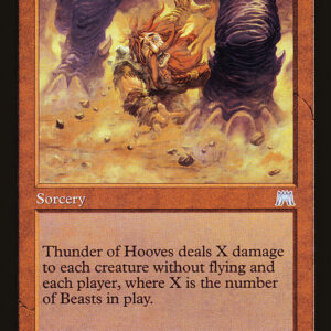 Onslaught - 242 - Thunder of Hooves - Uncommon - R - Non-foil (Front)