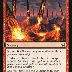 Modern Masters - 123 - Molten Disaster - Rare - R - Non-foil (Front)