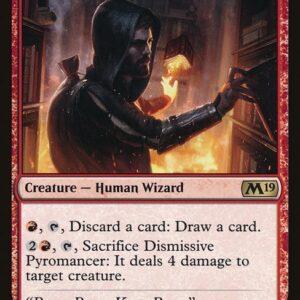 Core Set 2019 - 136 - Dismissive Pyromancer - Rare - R - Foil