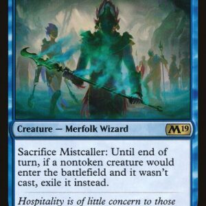 Core Set 2019 - 62 - Mistcaller - Rare - U - Foil