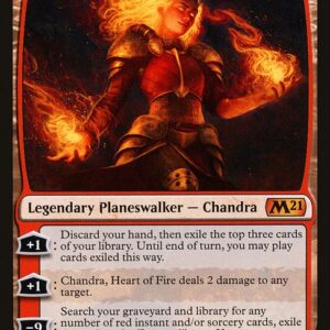 Core Set 2021 - 135 - Chandra, Heart of Fire - Mythic - R - Non-foil