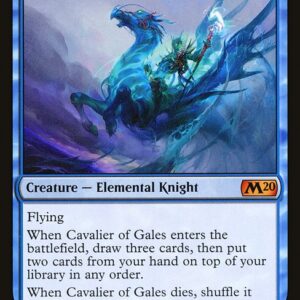 Core Set 2020 - 52 - Cavalier of Gales - Mythic - U - Foil