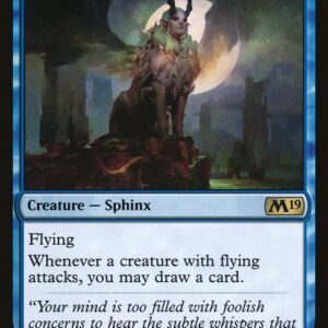 Core Set 2019 - 84 - Windreader Sphinx - Rare - U - Non-foil