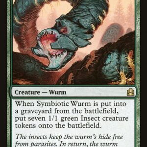 Commander 2011 - 174 - Symbiotic Wurm - Rare - G - Non-foil (Front)