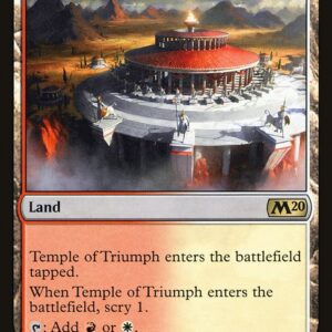 Core Set 2020 - 257 - Temple of Triumph - Rare - C - Non-foil