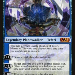 Core Set 2021 - 276 - Teferi, Master of Time - Mythic - U - Foil
