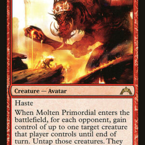 Gatecrash - 101 - Molten Primordial - Rare - R - Non-foil (Front)