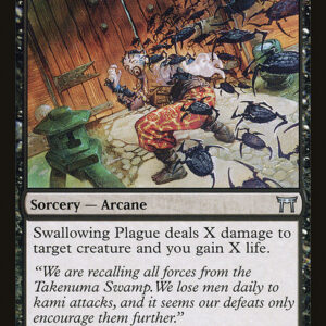 Champions of Kamigawa - 146 - Swallowing Plague - Uncommon - B - Non-foil