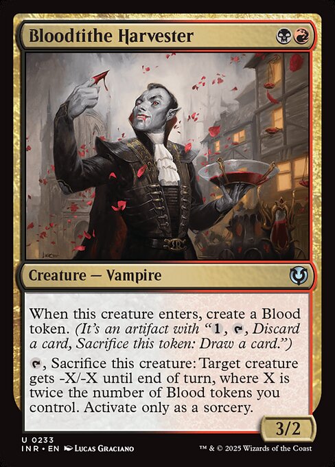 Innistrad Remastered - 233 - Bloodtithe Harvester - Uncommon - BR - Non-foil (Front)