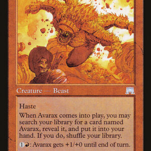 Onslaught - 187 - Avarax - Uncommon - R - Non-foil (Front)