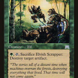 Onslaught - 258 - Elvish Scrapper - Uncommon - G - Non-foil (Front)