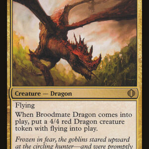 Shards of Alara - 160 - Broodmate Dragon - Rare - Multi - Non-foil (Front)