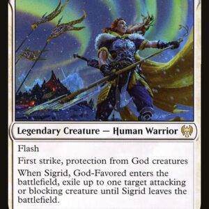 Kaldheim - 29 - Sigrid, God-Favored - Rare - W - Non-foil