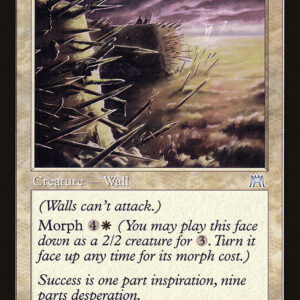 Onslaught - 17 - Crude Rampart - Uncommon - W - Non-foil (Front)