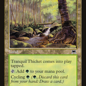 Onslaught - 326 - Tranquil Thicket - Common - C - Non-foil (Front)