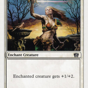 Eighth Edition - 24 - Holy Strength - Common - W - Non-foil (Front)