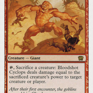 Eighth Edition - 179 - Bloodshot Cyclops - Rare - R - Non-foil (Front)
