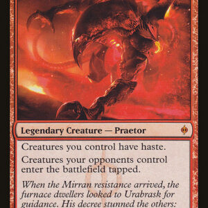 New Phyrexia - 98 - Urabrask the Hidden - Mythic - R - Non-foil (Front)