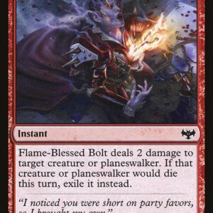 Innistrad: Crimson Vow - 158 - Flame-Blessed Bolt - Common - R - Non-foil