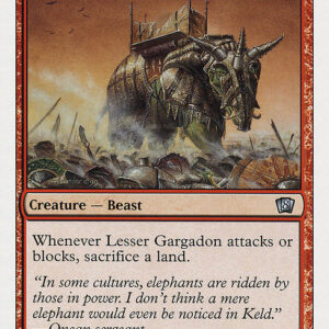 Eighth Edition - 199 - Lesser Gargadon - Uncommon - R - Non-foil (Front)