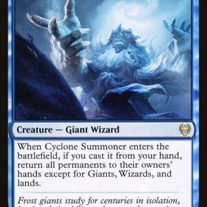 Kaldheim - 52 - Cyclone Summoner - Rare - U - Foil