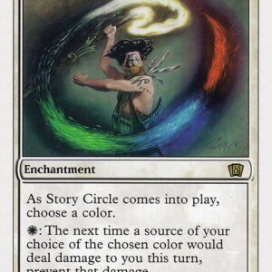 Eighth Edition - 50 - Story Circle - Rare - W - Non-foil (Front)