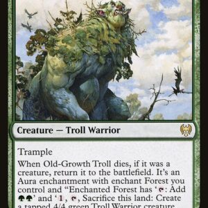 Kaldheim - 185 - Old-Growth Troll - Rare - G - Non-foil
