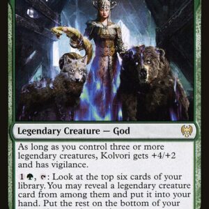 Kaldheim - 181 - Kolvori, God of Kinship // The Ringhart Crest - Rare - C - Foil