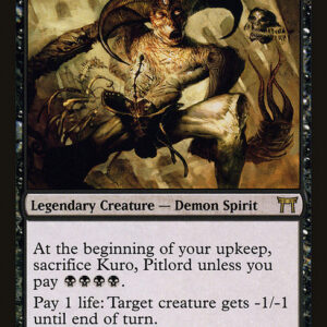 Champions of Kamigawa - 123 - Kuro, Pitlord - Rare - B - Non-foil