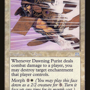 Onslaught - 22 - Dawning Purist - Uncommon - W - Non-foil (Front)