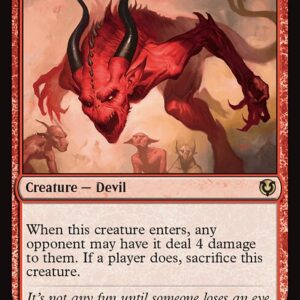 Innistrad Remastered - 178 - Vexing Devil - Rare - R - Non-foil (Front)