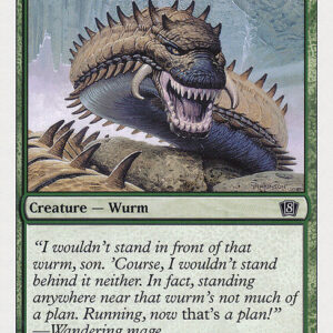 Eighth Edition - 279 - Spined Wurm - Common - G - Non-foil (Front)