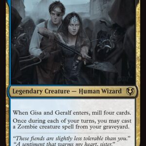 Innistrad Remastered - 237 - Gisa and Geralf - Rare - UB - Non-foil (Front)