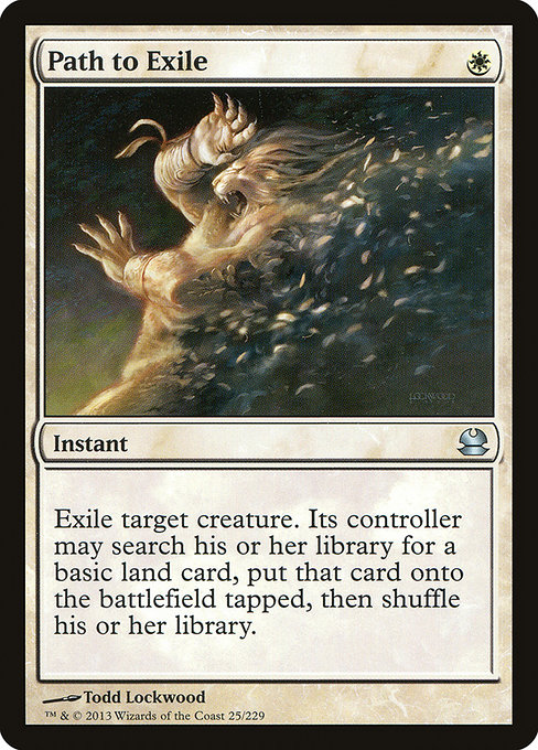 Modern Masters - 25 - Path to Exile - Uncommon - W - Non-foil (Front)