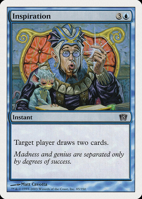 Eighth Edition - 85 - Inspiration - Common - U - Non-foil (Front)