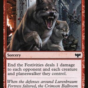 Innistrad: Crimson Vow - 155 - End the Festivities - Common - R - Foil
