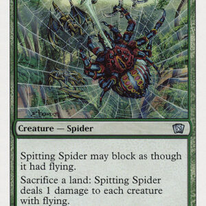 Eighth Edition - 280 - Spitting Spider - Uncommon - G - Non-foil (Front)