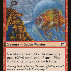 Champions of Kamigawa - 151 - Akki Avalanchers - Common - R - Non-foil