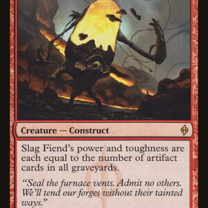New Phyrexia - 95 - Slag Fiend - Rare - R - Non-foil (Front)