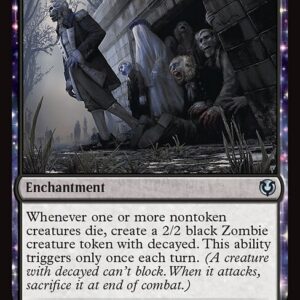 Innistrad Remastered - 110 - Ghoulish Procession - Uncommon - B - Non-foil (Front)