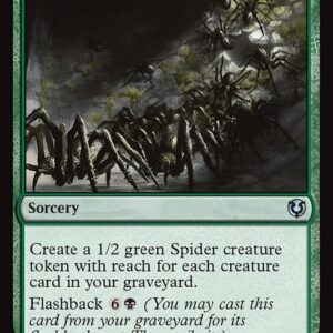 Innistrad Remastered - 216 - Spider Spawning - Uncommon - G - Non-foil (Front)