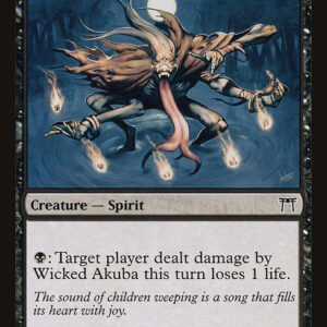 Champions of Kamigawa - 150 - Wicked Akuba - Common - B - Non-foil