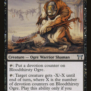 Champions of Kamigawa - 104 - Bloodthirsty Ogre - Uncommon - B - Non-foil